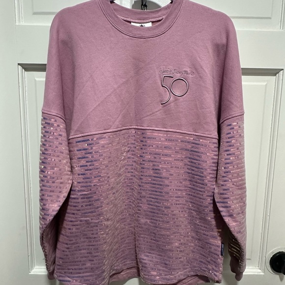 NWT Walt Disney World 50th Anniversary EARidescent Spirit Jersey Adult S - Picture 6 of 8